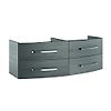 Caisson meuble suspendu Ancodesign avec Led - Graphite structuré image 3