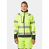 Veste de travail softshell zippée haute visibilité femme ALNA 2.0 - Jaune image 3