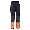 Jogging PW3 Haute-Visibilité Flexi classe 1 Noir/Orange image 3