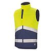 GILET INTERIEUR HV INTEMPERIES ACCESS JAUNE FLUO/BLEU MARINE image 1