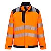 Veste de travail PW3 FR HVO Orange/Noir image 1