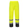 Pantalon de pluie Hi-Vis bicolore Jaune/Noir image 6