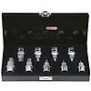 Coffret de 9 douilles tournevis 6 pans 1/2'', 4 à 17 mm image 0