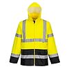 Veste de pluie Hi-Vis bicolore Jaune/Noir image 2