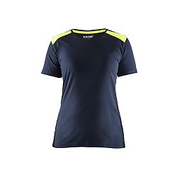 Marine foncé/Jaune fluo L image