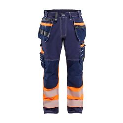Marine/Orange fluo XS - FR(38) - SE(C44) - Longues image