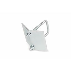 Collier pour rail perforé Indextrut - Zingué image