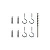 Boite de 12 - Kit de fixation crochet pour plafond image 1
