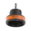 Adaptateur baïonnette n°6, M50 x 2,5, orange, creux image 0