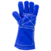 Lot de 6 paires de gants croûte vachette bleu EUROWELD 360 image 4
