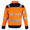 Gilet de travail AUTHENTIC HV LED - MARINE/ORANGE FLUO image 1