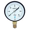 Manomètre gaz avec protection antichoc - raccord vertical 8x13 - cadran Ø63mm image 0