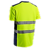 T-shirt de travail manches courtes haute visibilité NEKKI - Jaune Fluo image 1
