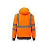 Sweat de travail haute visibilité avec zip MELODY - Orange Fluo image 32