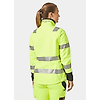 Veste de travail softshell zippée haute visibilité femme ALNA 2.0 - Jaune image 2