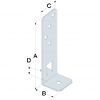 Pied de poteau jardin réglable PPG60/25 image 1