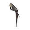 Projecteur piquet LED noir pour jardin PIVOINE image 0