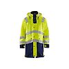Veste de pluie haute visibilité niveau 3 4326 - Jaune fluo/Marine image 0