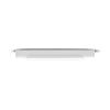 Réglette SDB LED ELIPSO + prise 230V + bouton on/off 8W - 900lm - 4000K IP44 - Blanc image 0