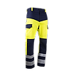 Pantalon de travail multirisque HV XENON - JAUNE FLUO/MARINE image 0