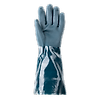 Lot de 10 paires de gants avec double enduction sur la main EUROCHEM 3740 - PVC Vert image 1