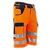 Bermuda de travail AUTHENTIC HV CHANDELLE - MARINE/ORANGE FLUO image 0