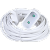 Rallonge électrique 2P, 6A, 230V - H03 VVH2-F - Blanc image 0