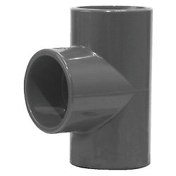 Té égal PVC pression à 90° FFF image