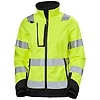 Veste de travail softshell zippée haute visibilité femme ALNA 2.0 - Jaune image 0