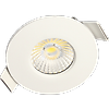 Spot encastré fixe BBC Ø87mm 3 finitions SPT650 - 6W - 540lm - CCT - Blanc image 0