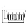 Rehausse pour plots réglable - Arkimede image 6