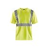 T-shirt de travail haute visibilité col V 3313 - Jaune fluo image 0