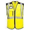 Gilet Multipoches haute-visibilité PW3 Jaune/Noir image 1