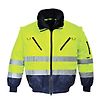 Blouson pilote 3 en 1 haute visibilité Jaune/Marine image 0