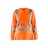 T-shirt de travail manches longues anti-odeur anti-UV HV femme 3485 image 1