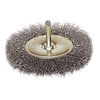 Brosse circulaire fil acier ondulé pour métal Classic image 12
