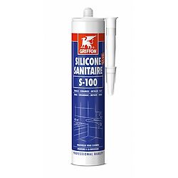 Mastic silicone sanitaire cartouche 310ML image