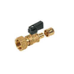 VANNE A GLISSEMENT PORTEE PLATE ECROU TOURNANT + BAGUE image