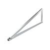 Triangle fermé en aluminium pré-assemblé. Valable pour rails PSE-C y PSE-A image 0