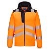 Polaire technique Hi-Vis PW3 Orange/Noir image 0