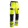 Pantalon de travail multirisque HV HELIUM - JAUNE FLUO/MARINE image 0