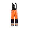 Pantalon à bretelles hardshell haute visibilité 1867 - Orange fluo/Marine image 0
