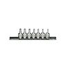 Rail de douilles tournevis ULTIMATE® 5 pans percés 1/4'', TS 10 à TS 40 image 1
