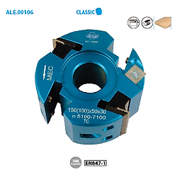ø 100 Alésage 30 Haut. 50 Nbr coupes (2+) 2+V2 image