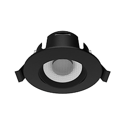Bte de 3 - Blanc - Ø90 x 43.5mm Ø68mm - 3000K Blanc chaud - 5W - 370 Lm image