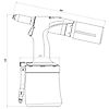 Riveteuse oleo-pneumatiques pour rivets aveugles et de structure - ø4,8 à 6,4mm E-649RA image 1