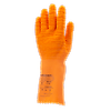 Lot de 12 paires de gants latex crépé orange 34 cm qualité sup image 4