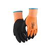 Lot de 6 paires - Gants de travail hiver tactiles résistants à la coupure niveau C 2983 - Orange image 0
