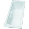 Baignoire Acrylique Rectangulaire Ulysse 2 avec Accoudoirs et repose Tête image 0