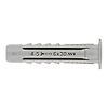 Cheville nylon avec collerette - Ø6 Boîte de 100 image 1